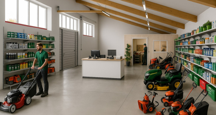 Grand local 120 m² – idéal atelier d’outils de jardin - 3 MOIS OFFERTS* image 1