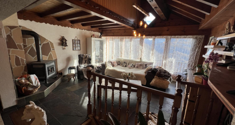 Grand chalet en viager occupé sans rente limité à 10 ans -Vue imprenable image 9