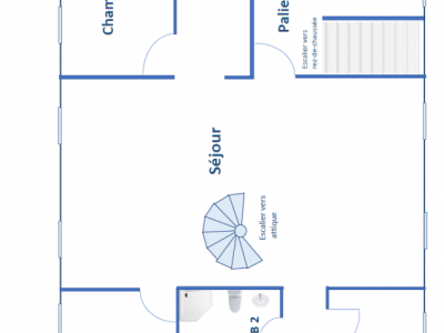 Charmant appartement de 4,5 pièces en attique avec mezzanine image 8