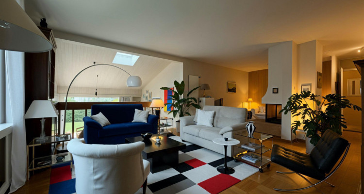 EXCLUSIVITÉ Charmante Maison individuelle de 7 pièces au calme située au centre de Vésenaz image 3