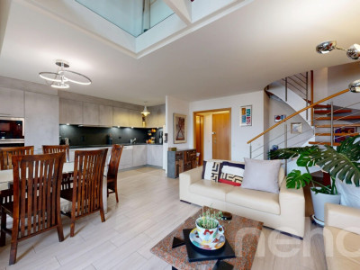 Élégant attique mansardé 4.5 pièces, calme et lumière à Choulex image 2