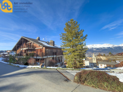 Nax - attique 4.5 pièces en résidence secondaire - Arolles image 1