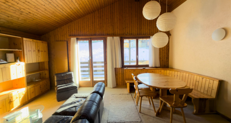 Nax - attique 4.5 pièces en résidence secondaire - Arolles image 3