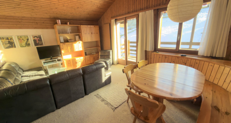 Nax - attique 4.5 pièces en résidence secondaire - Arolles image 4