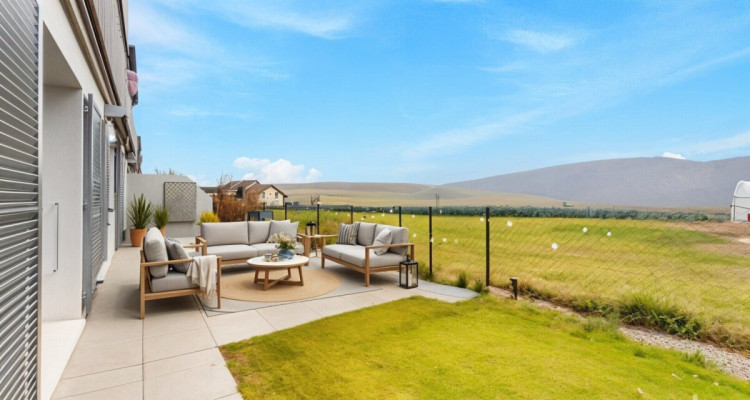 Orny: superbe appartement 5.5 pièces récent avec grand jardin image 2