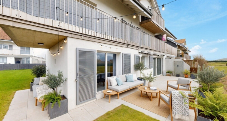 Orny: superbe appartement 5.5 pièces récent avec grand jardin image 11