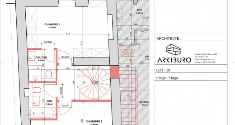 Maison sur 3 niveaux avec possibilité de studio indépendant à Landecy image 11