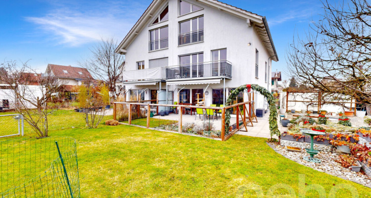 Familientraum mit Bergsicht und Garten im begehrten Thuner Dürrenast image 1