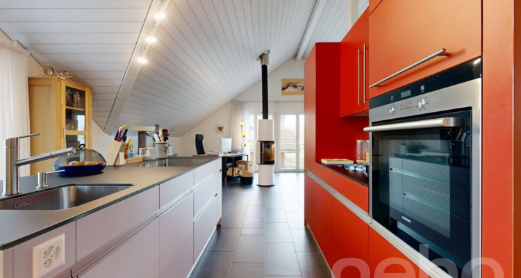 Moderne 2.5-Zimmer-Attikawohnung mit Terrasse und Weitsicht image 5