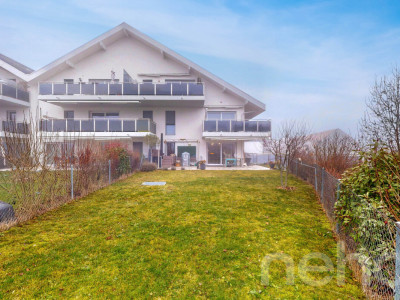 Bel appartement 4.5p avec grand jardin situé dans un immeuble récent image 1