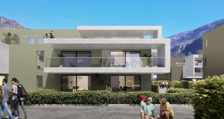 Spacieux studio avec terrasse et jardin pelouse image 2