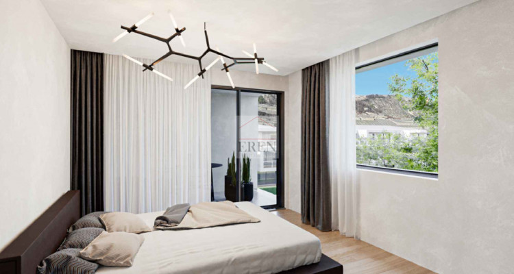 Appartement 2,5 pièces neuf avec terrasse de 15 m2 et jardin pelouse de 40 m2 image 13