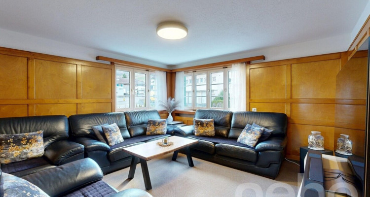 Freistehendes 6.5 Zimmer Einfamilienhaus mit Garten in Wangs image 2