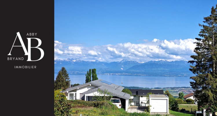 En exclusivité: Villa contemporaine / Arzier Le Muids image 2