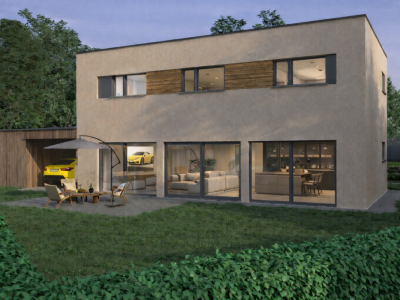 Maison individuelle contemporaine à construire ? Permis en force image 1