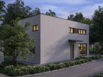 Maison individuelle contemporaine à construire ? Permis en force image 5