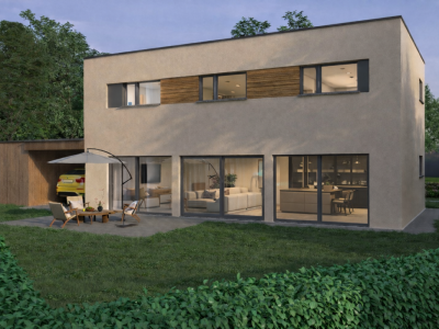 Maison individuelle contemporaine à construire ? Permis en force image 6