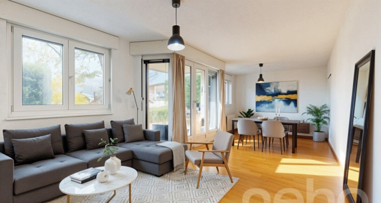 Appartement 3,5 pièces avec jardin dans un cadre verdoyant image 1