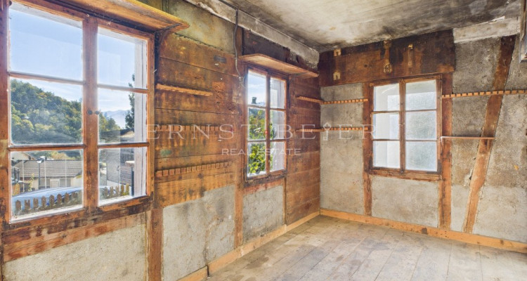 Chalet mitoyen à rénover - vue dégagée - environnement calme et verdoyant  image 11