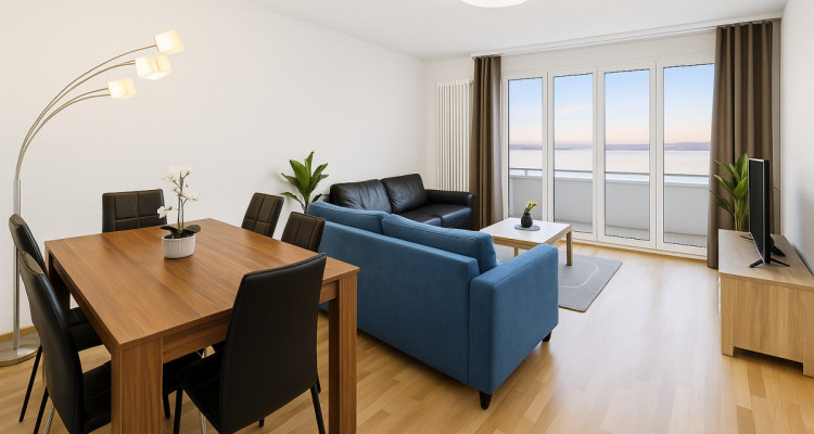 Vue lac panoramique 180° –  2 MOIS OFFERTS - Appartement meublé d’exception - image 3