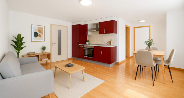 2 pièces au rez-inférieur – centre-ville - 4 MOIS OFFERTS* image 1