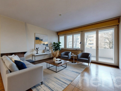 Appartement lumineux avec balcon et piscine à Champel image 1