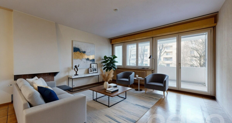 Appartement lumineux avec balcon et piscine à Champel image 1