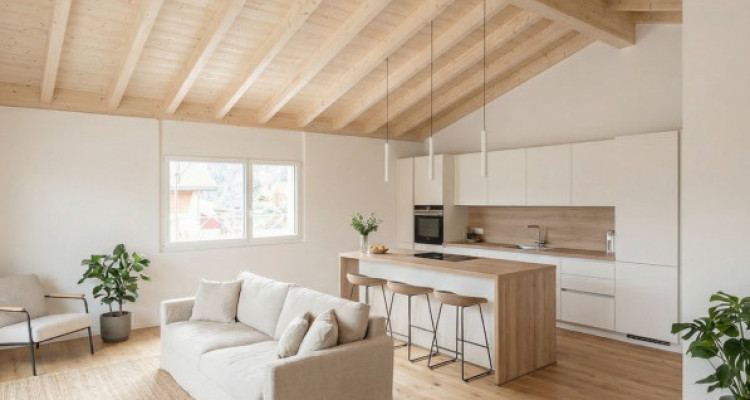 Attique neuf à saisir - immeuble en construction image 1