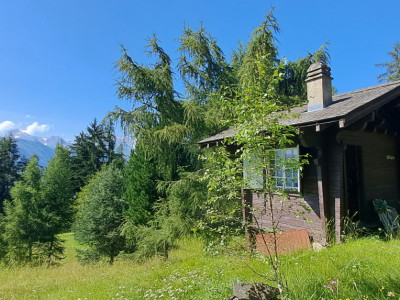 Tzoumaz – A vendre un chalet en duplex de 5.5 pièces en pleine nature image 12