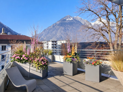 Attique d’exception de 3.5 pièces avec terrasse panoramique et garage image 2