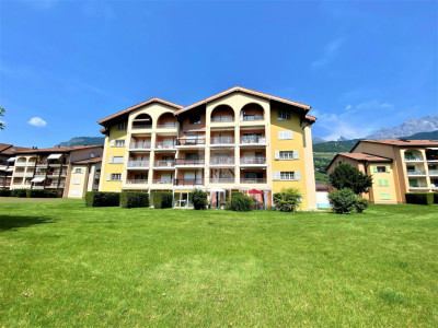 Superbe studio meublé avec balcon sud et vue sur les montagnes à louer aux bains de Saillon image 9
