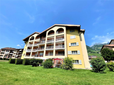 Superbe studio meublé avec balcon sud et vue sur les montagnes à louer aux bains de Saillon image 10
