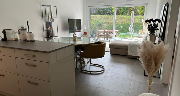 Appartement de 3 pièces neuf en rez-de-jardin situé à Corsier 1246 image 1