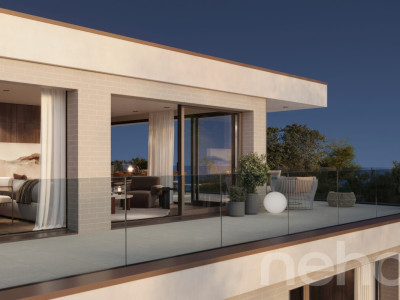 Attique de standing avec terrasse et balcon image 11