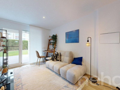 Appartement en rez-de-jardin avec terrasse et jardin à Prangins image 8