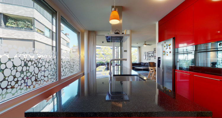 Moderne neuwertige Wohnung mit Privatgarten im Dorenbach Quartier image 9