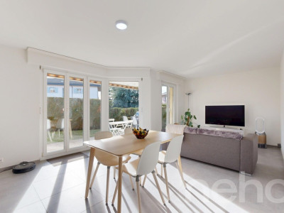 Bel appartement de 3,5pces en rez de jardin au calme absolu à Cheseaux image 1