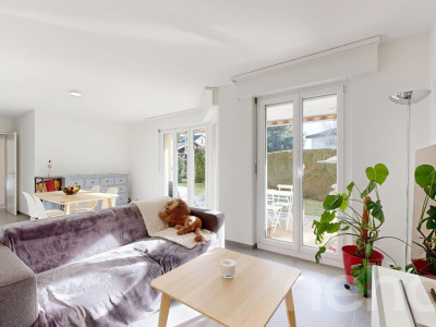 Bel appartement de 3,5pces en rez de jardin au calme absolu à Cheseaux image 2