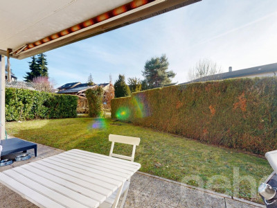 Bel appartement de 3,5pces en rez de jardin au calme absolu à Cheseaux image 4