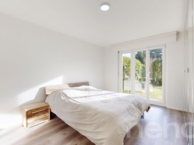 Bel appartement de 3,5pces en rez de jardin au calme absolu à Cheseaux image 9