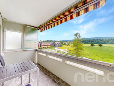 Renovierte 4.5-Zimmer-Wohnung mit unverbaubarer Aussicht image 3