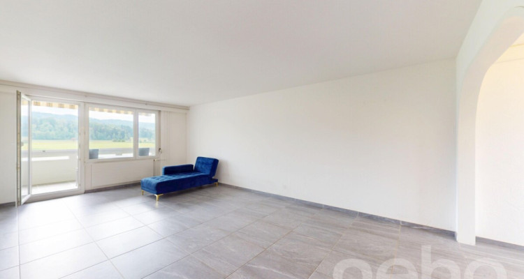 Renovierte 4.5-Zimmer-Wohnung mit unverbaubarer Aussicht image 5