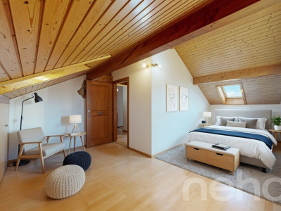 Villa individuelle avec vue dégagée sur les Alpes et le lac image 10