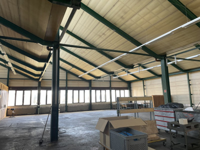 Halle métallique avec charpente métallique image 2