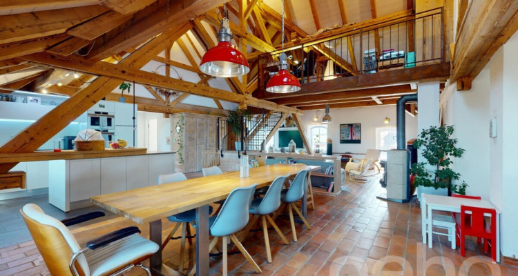 Un loft sous les toits! duplex mansardé au charme incomparable image 2