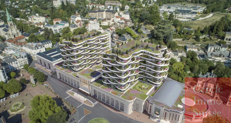 Aix-les-Bains ? Les Nouveaux Thermes T5 attique dernier étage 178 m² avec terrasse de 139 m² image 7