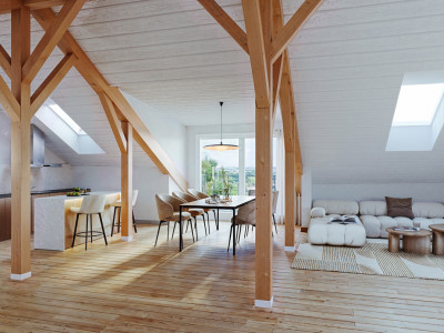 Charme ancien, style moderne. 3,5 pièces / 100m² au volume généreux image 2