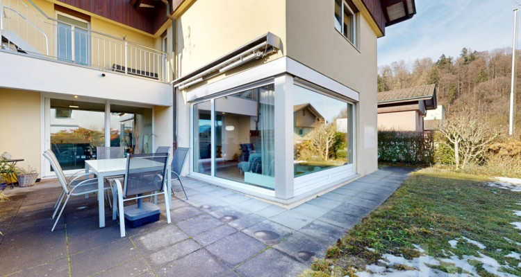 Helles Einfamilienhaus mit Weitsicht, Cheminée und viel Platz image 12