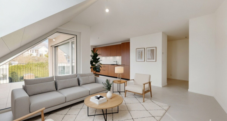 Neuf! Grand 3.5 pièces avec galetas privatif image 2