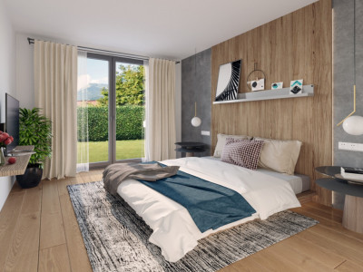 Jardin de rêve, vie de charme, bel appartement lumineux de 4,5 pièces image 4